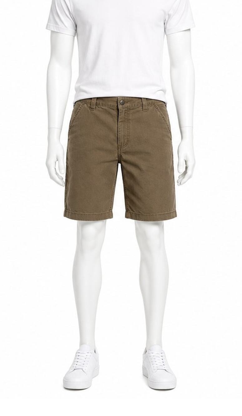 Carhartt Men’s Relaxed Fit Shorts Size 42 Brown Rugged Flex Stretch Workwear